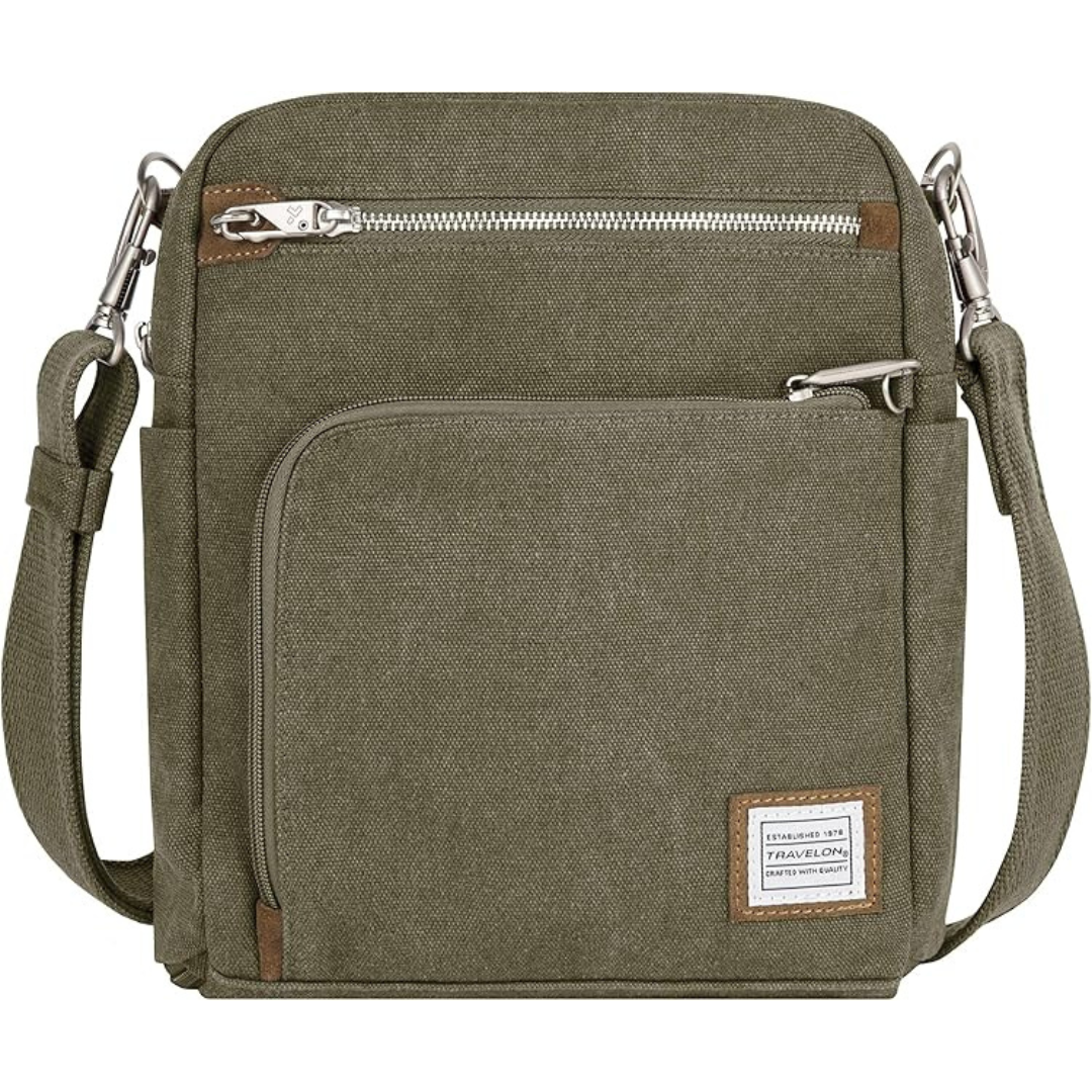 Travelon Anti-Theft Heritage Tour Bag (Sage)