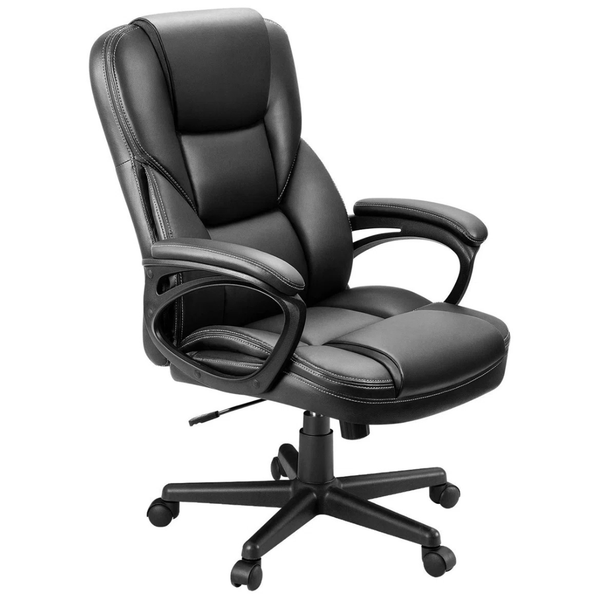 Winston Porter Lollie Executive Chair With Headrest