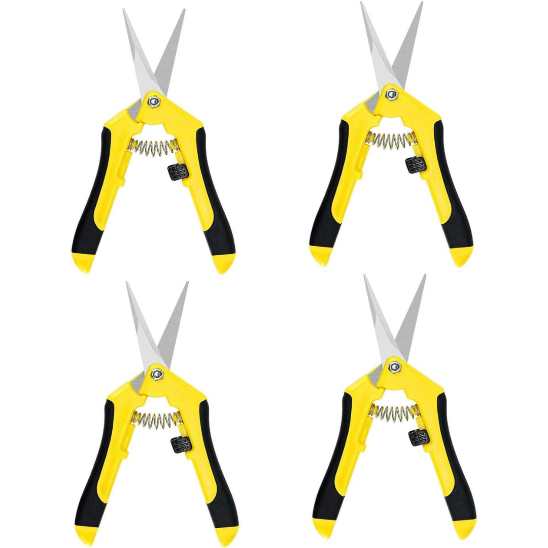 iPower 6.5" Gardening Hand Pruner Shears W/ Stainless Steel Blades