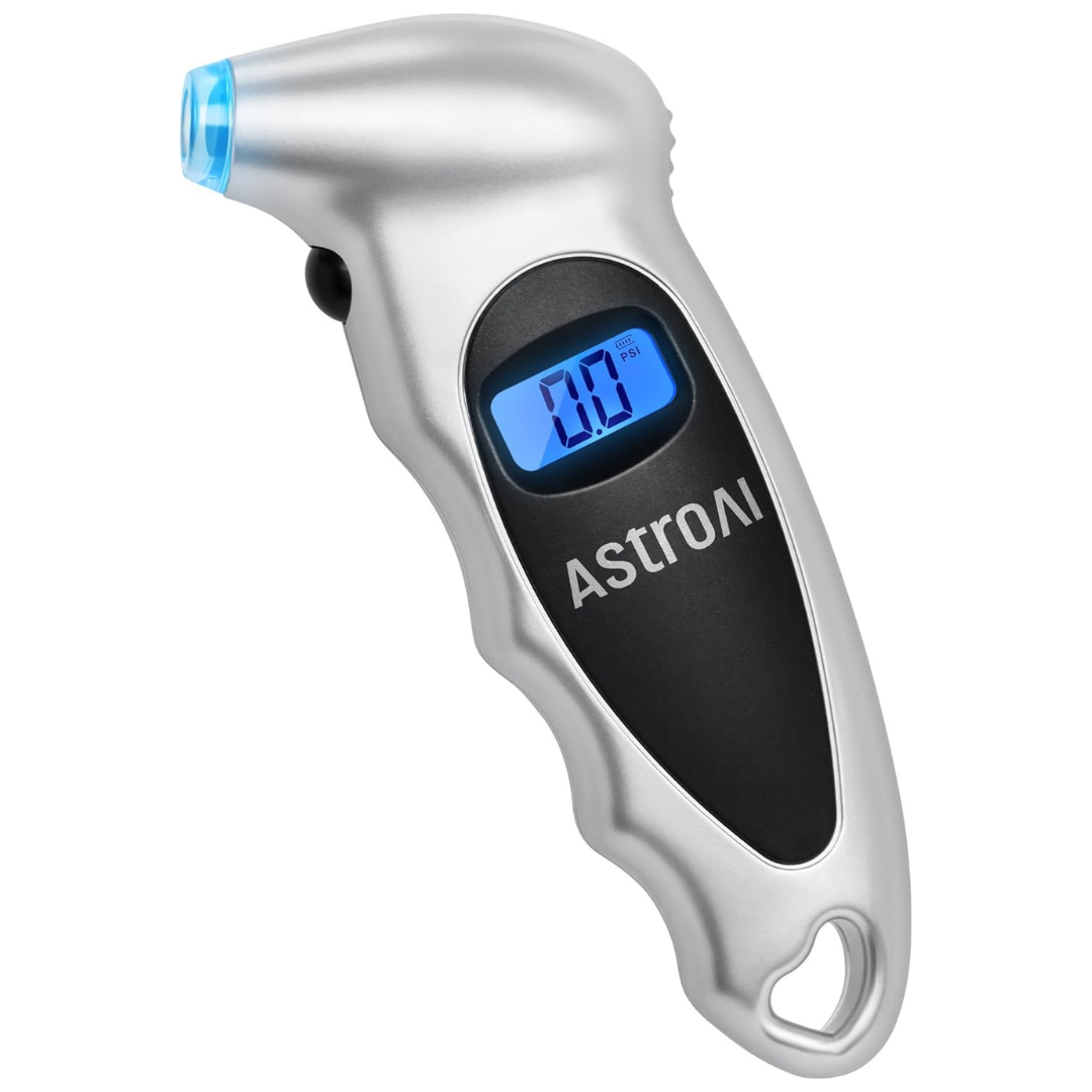 150 PSI Digital Tire Pressure Gauge With LCD Backlight