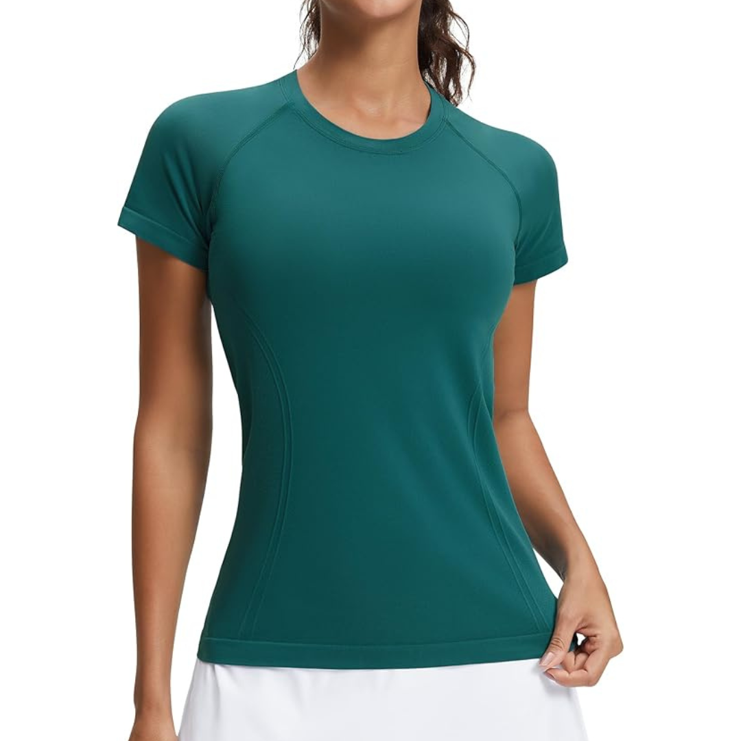 Women's Seamless Workout T-Shirts (Various Colors)