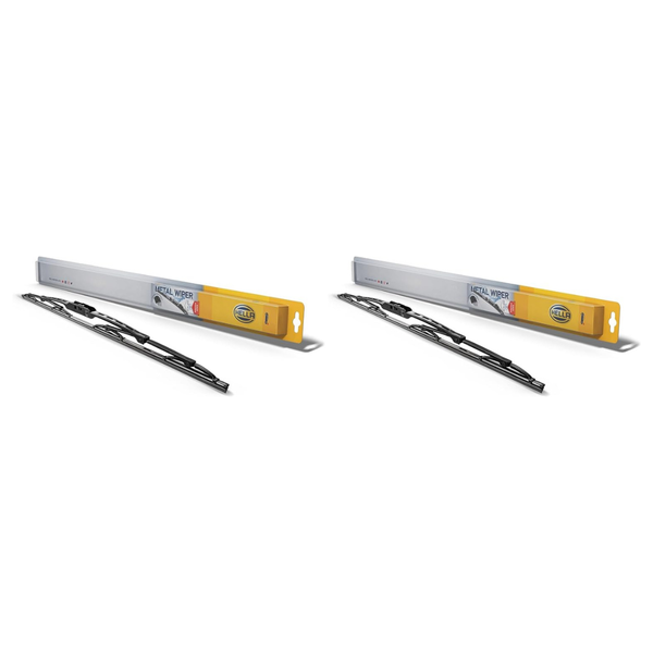 2-Pack 16" All Seasons Streak-Free Rubber Standard Wiper Blade