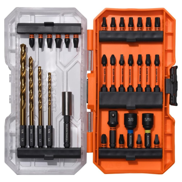 32-Piece Klein Tools 33811 Drill And Driver Bit Set