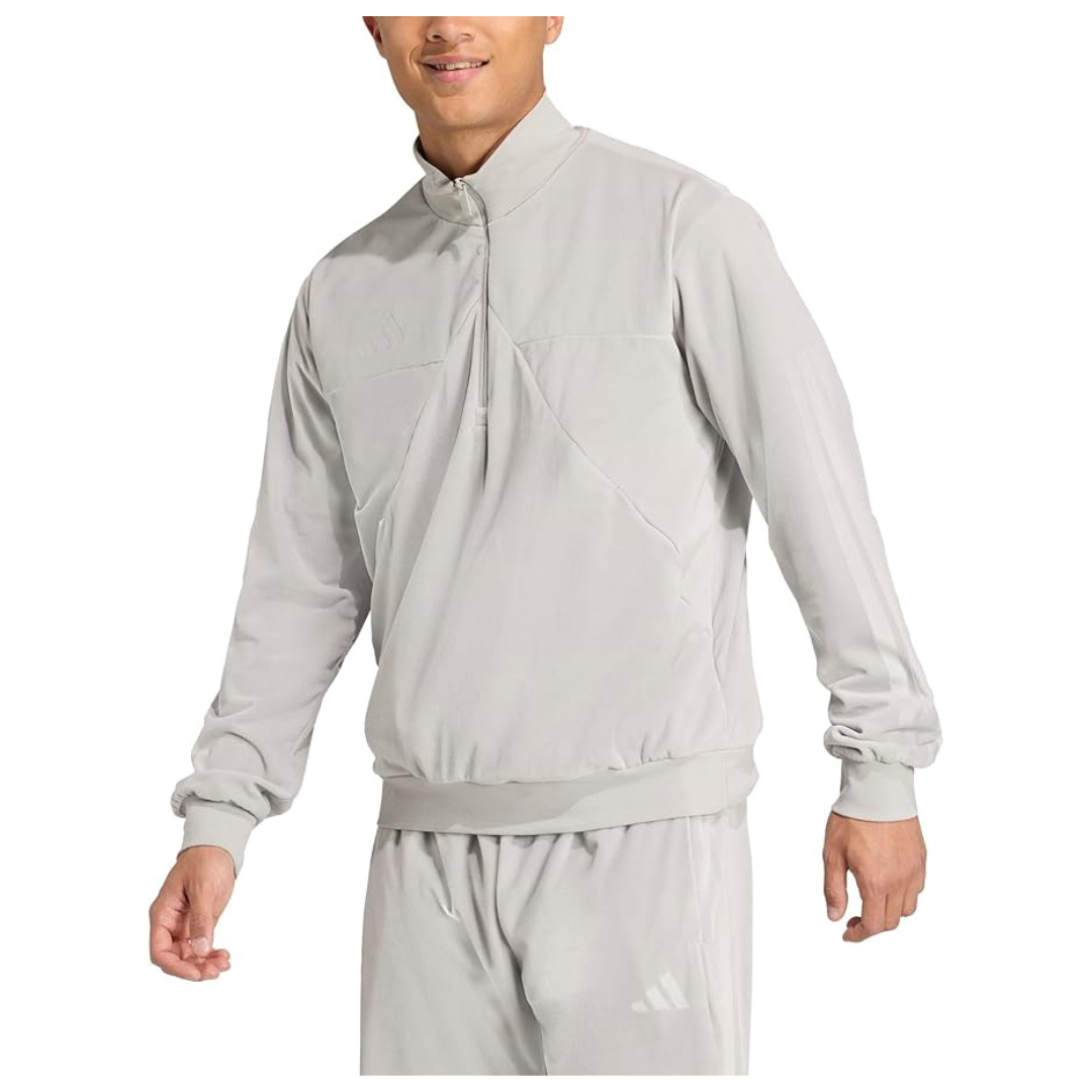 adidas Men's House Of Tiro Velour Half-Zip Track Top