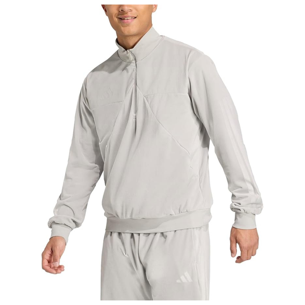 adidas Men's House Of Tiro Velour Half-Zip Track Top