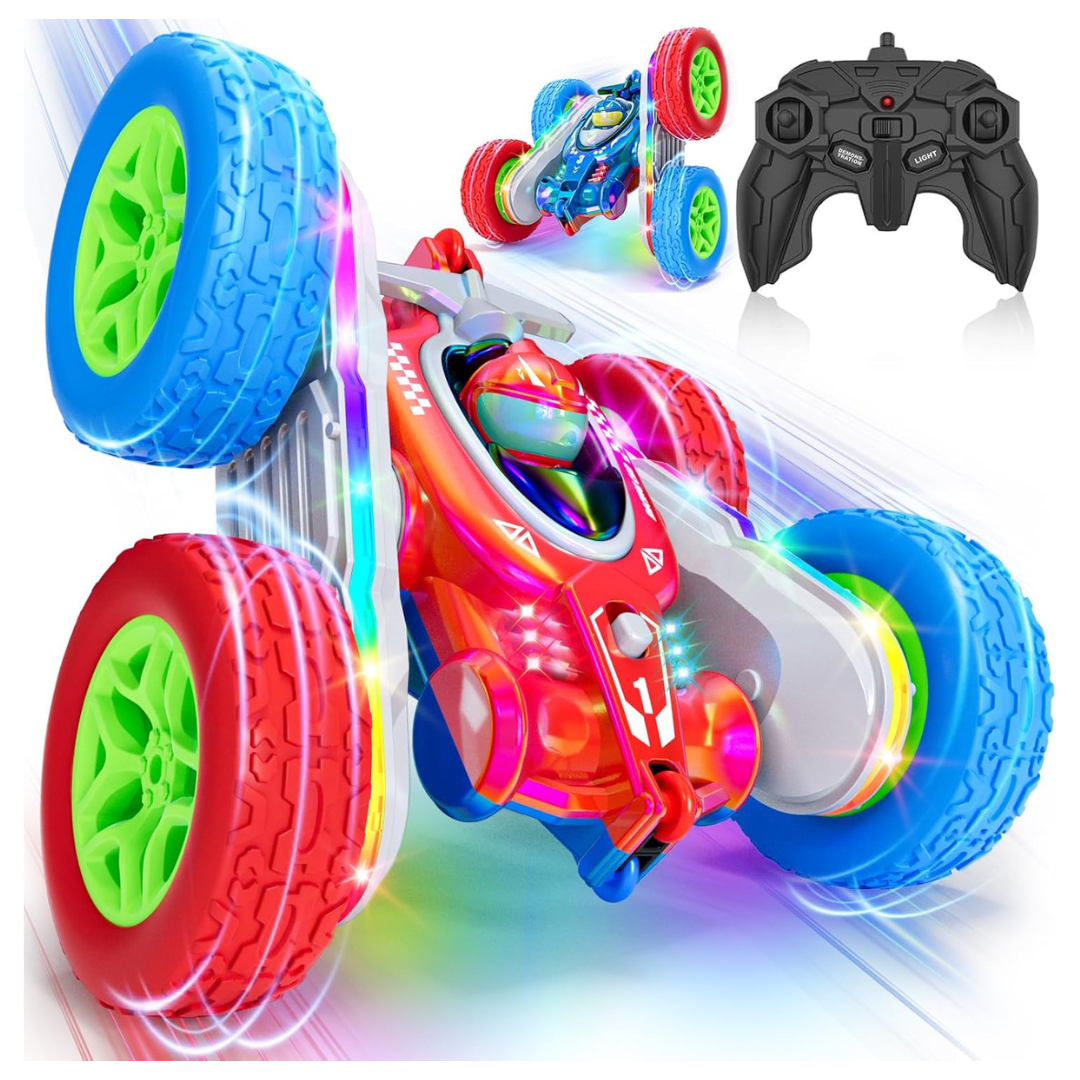 Remote Control Stunt Car With LED Lights & 360º Flips