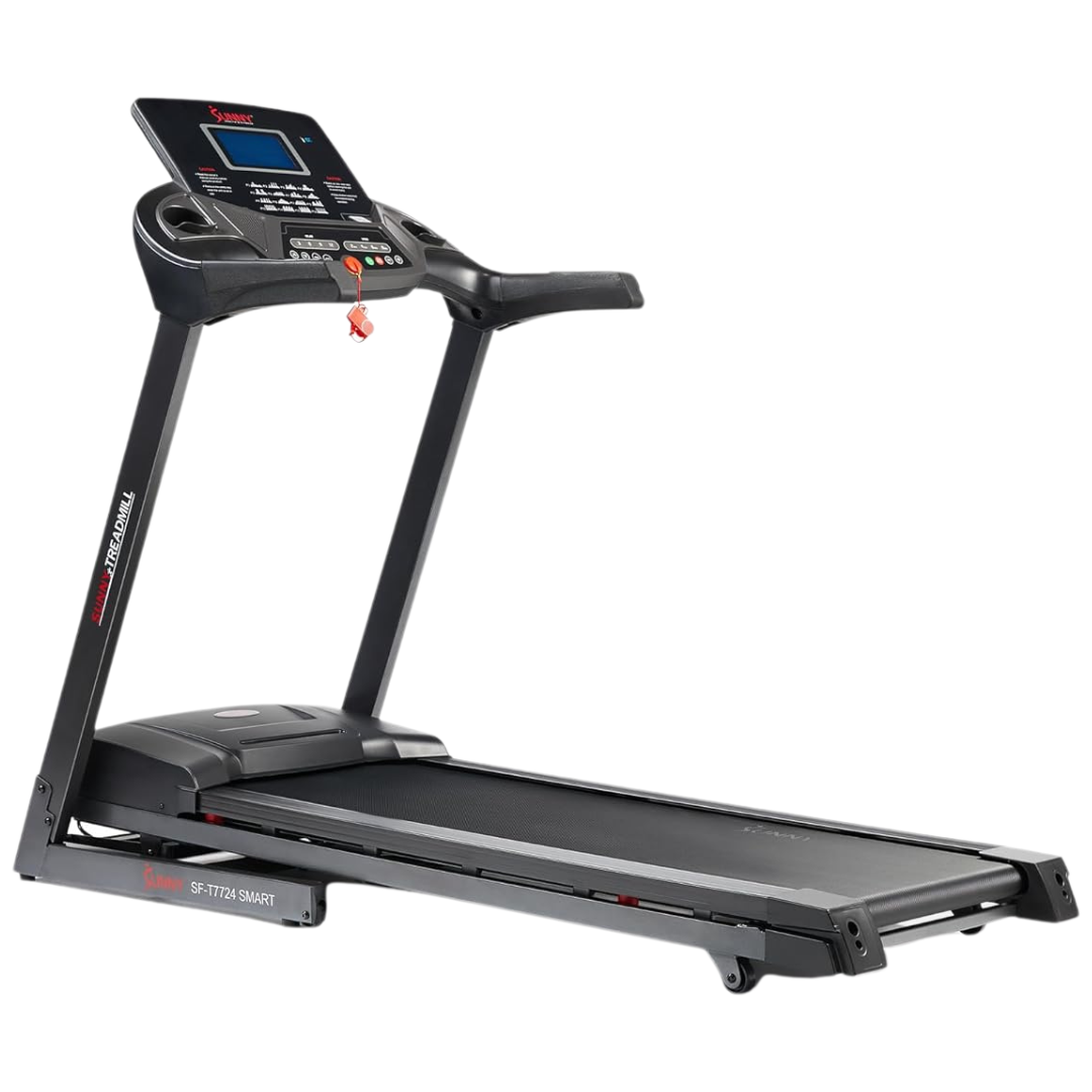 Sunny Health & Fitness Energy Flex Motorized Auto Incline Smart Treadmill