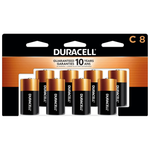 8-Count Duracell Coppertop All-Purpose Alkaline C Batteries