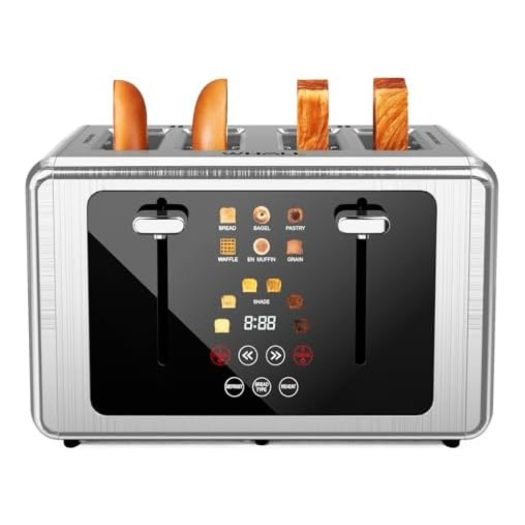 4 Slice Whall Touch Screen Smart Toaster
