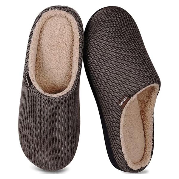 Garonne Men's Slippers With Memory Foam