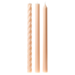 3-Pack Illume Beautifully Done Unscented Assorted Candle Tapers