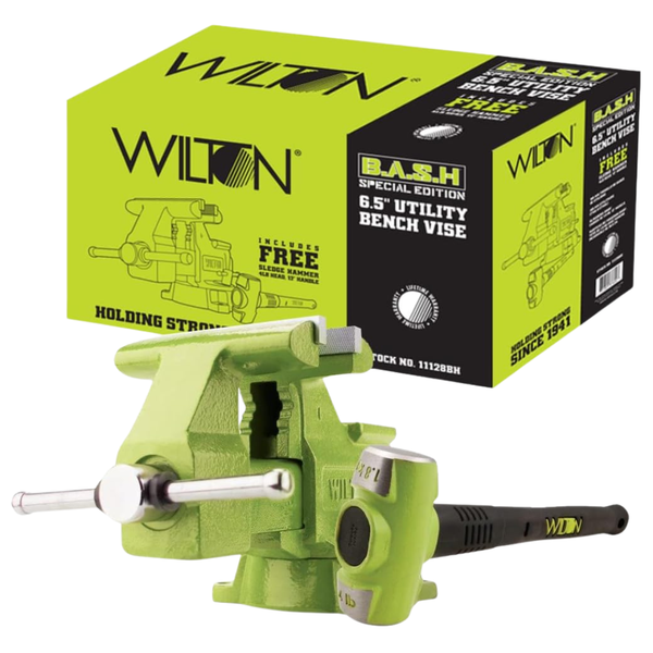 Wilton Special Edition B.A.S.H 6-1/2" Utility Vise & 4 lb. Sledge Hammer