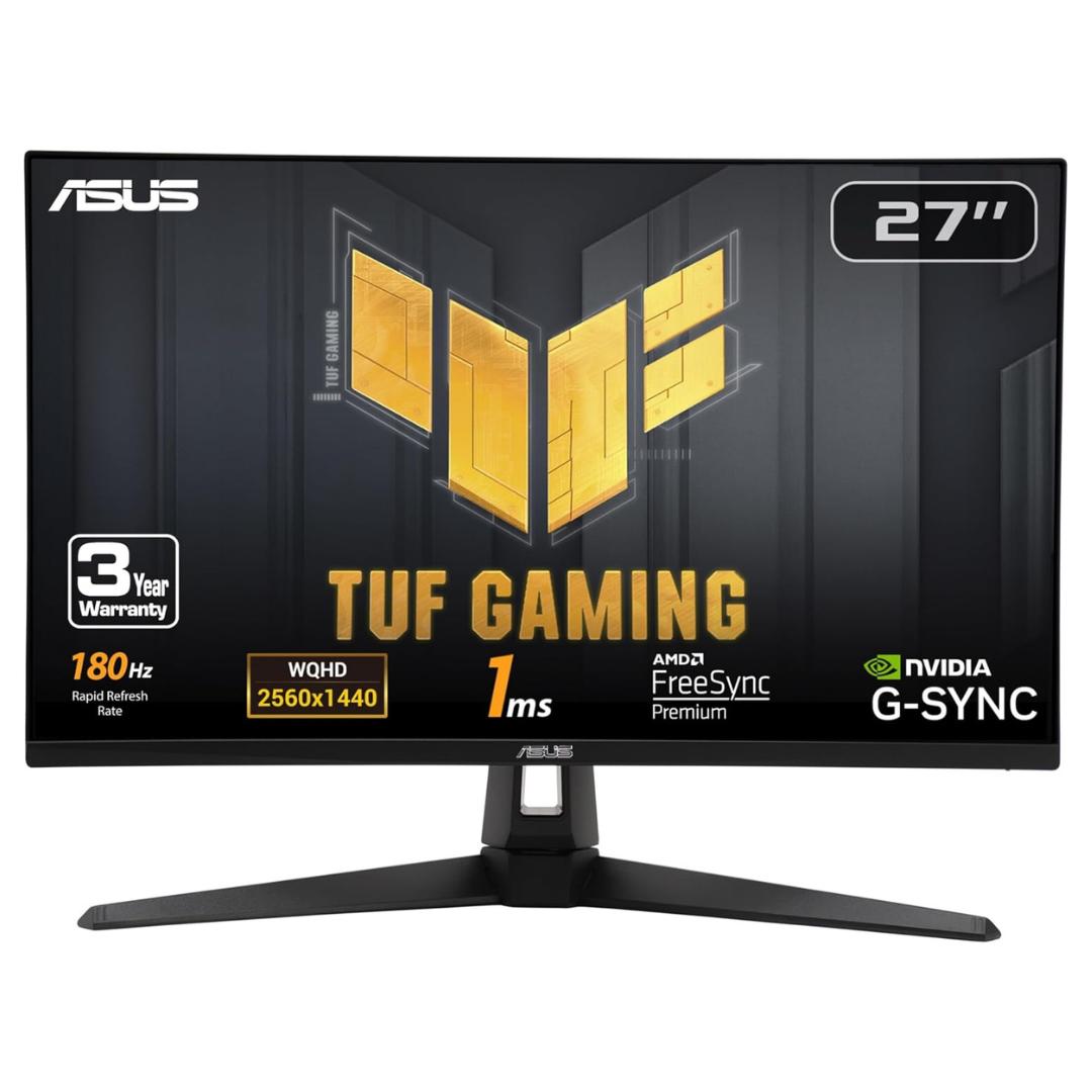 27" Asus TUF WQHD IPS LED Gaming Monitor
