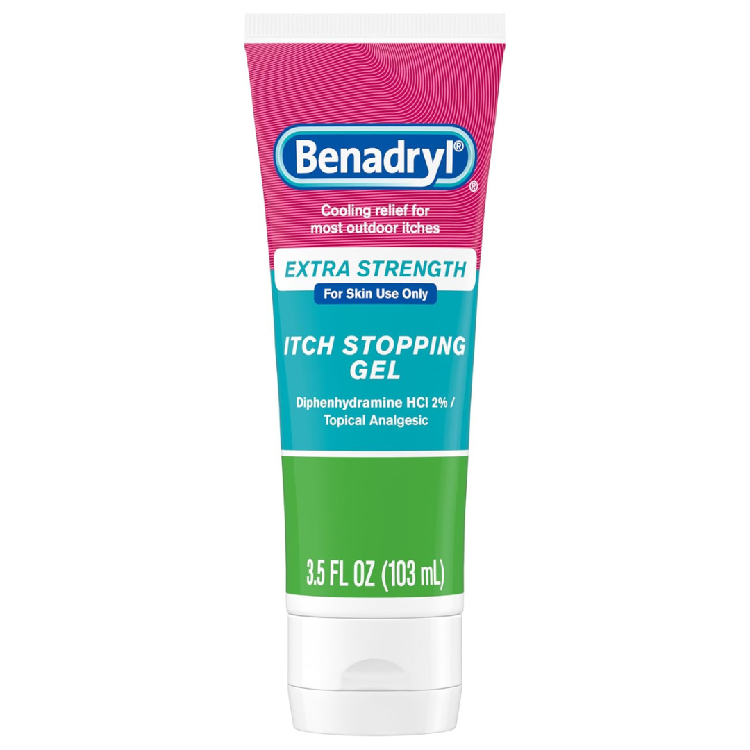 3.5 fl. oz. Benadryl Topical Anti-Itch Camphor Cooling Gel For Kids