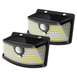 2-Pack Waterproof Solar Motion Sensor Lights