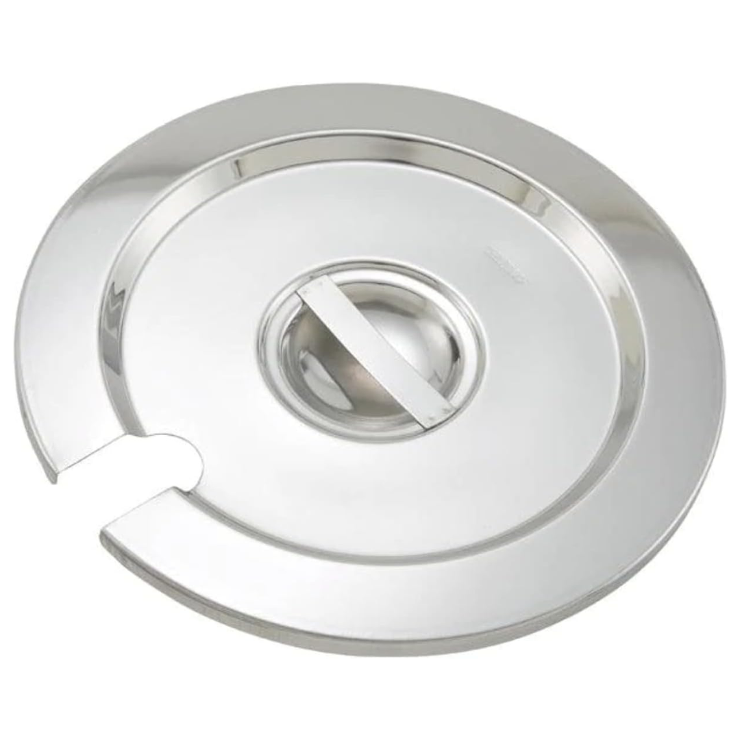 Winco 4.0-Quart Stainless Steel Inset Cover