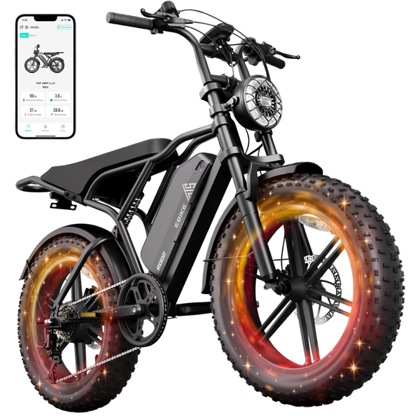 TST 1500W Peak 20" Electric Bike With 60 Miles Range