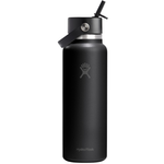 40oz Hydro Flask Wide Straw Lid Insulated Stainless Steel Water Bottle