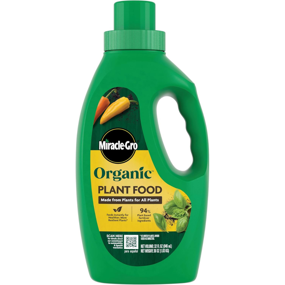 32-Oz Miracle-Gro Organic Liquid Plant Food