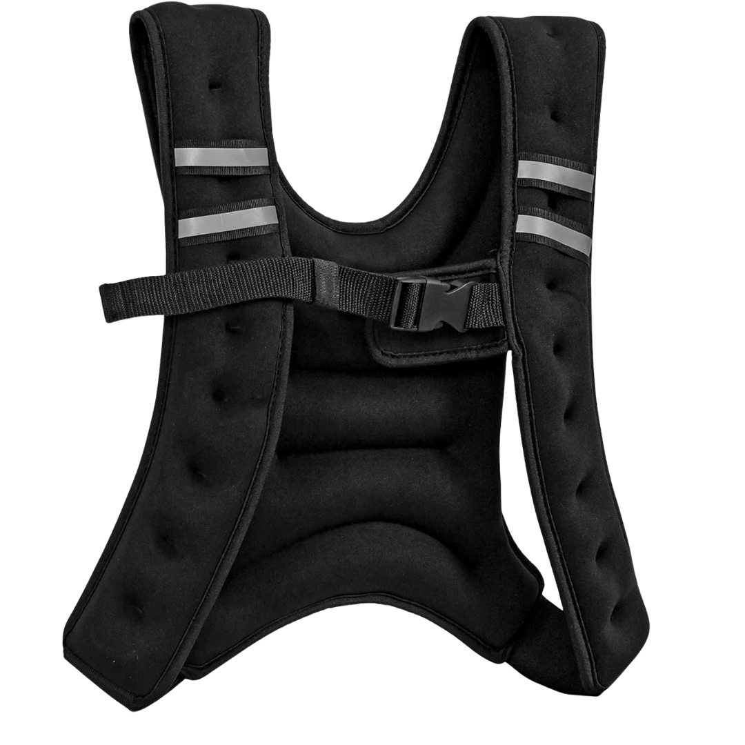12 Lbs Tone Fitness Black Weighted Vest