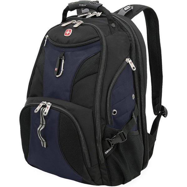 19" Swissgear 1900 Scansmart Laptop Backpack (Blue/Black)