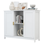 TaoHFE White Buffet Cabinet With Storage