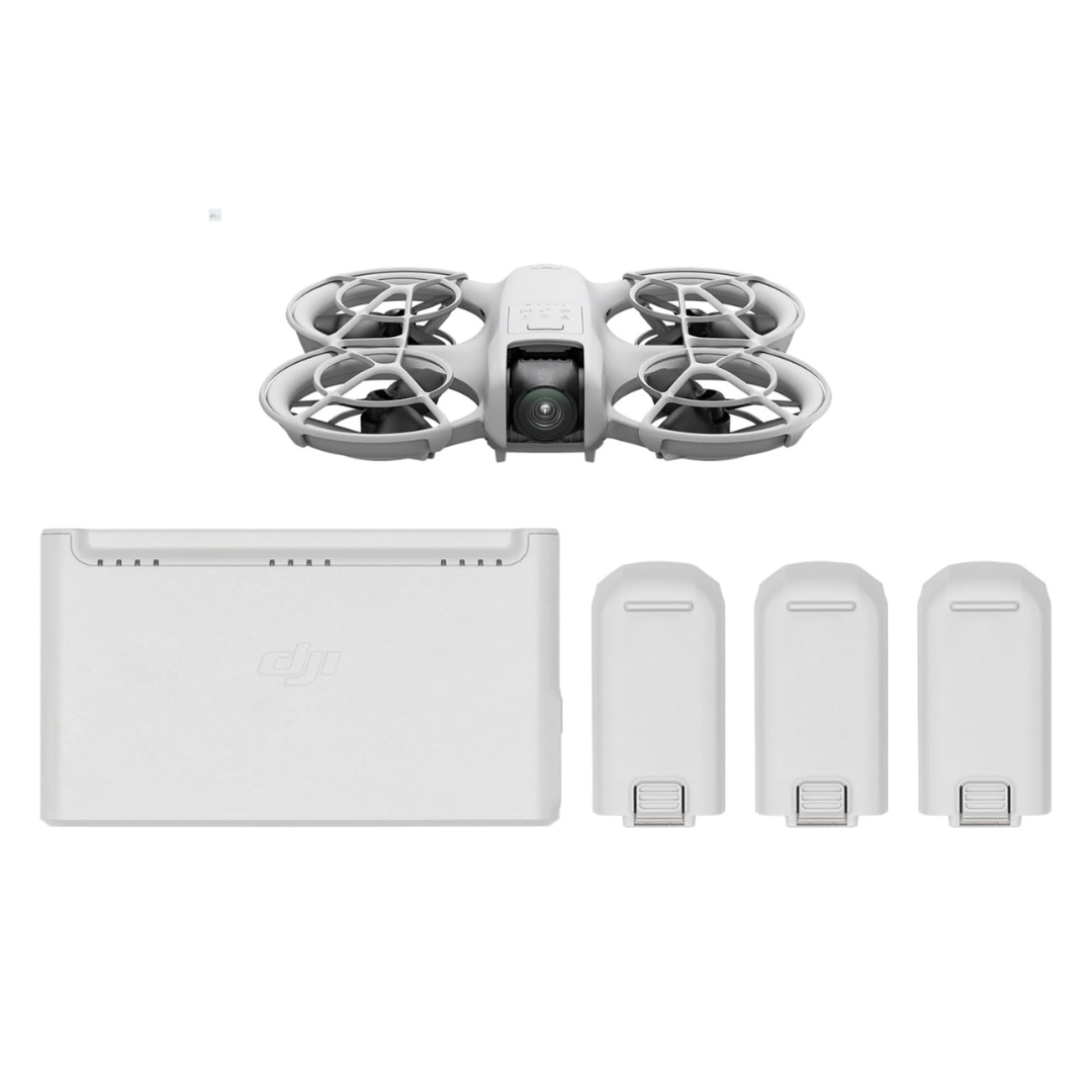 DJI Neo Mini Self Flying 4K Camera Drone W/ 3 Batteries (Controller-Free)