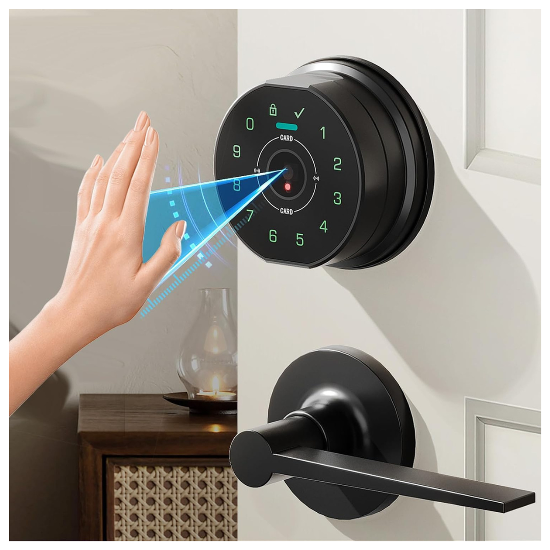 Darawf Keyless Entry Door Lock Deadbolt With Handle Set