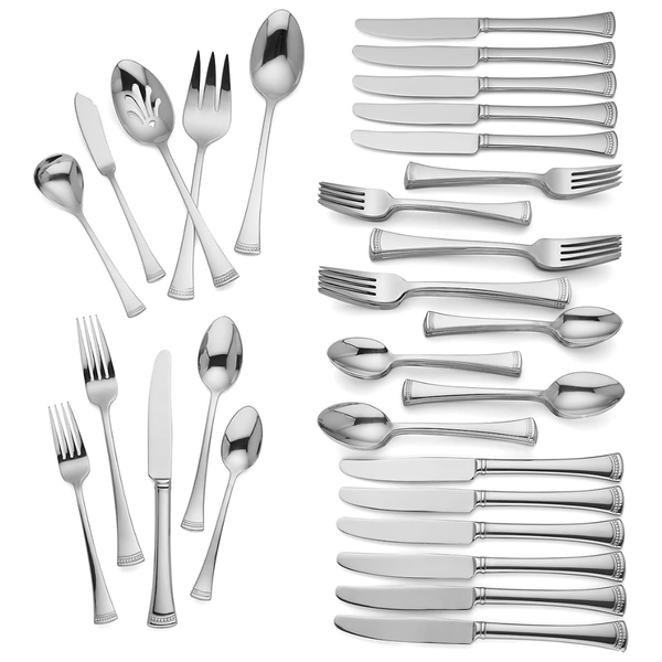 65-Piece Lenox Portola Flatware Set (Service For 12)