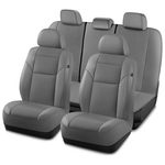 Front And Rear Leather Mesh Car Cover Full Set