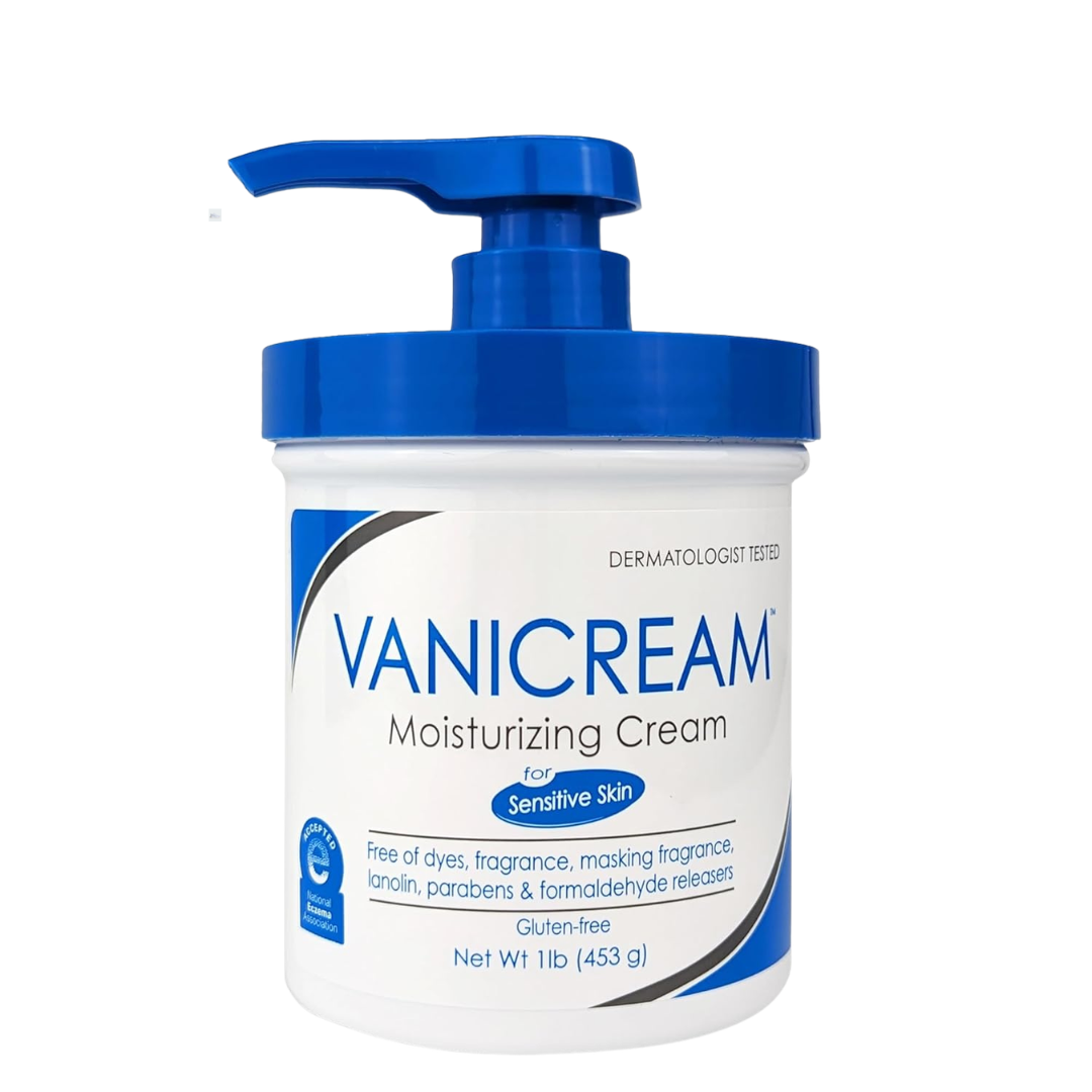 2-Count 16-Oz Vanicream Moisturizing Skin Cream W/ Pump Dispenser + $10 Amazon Credit