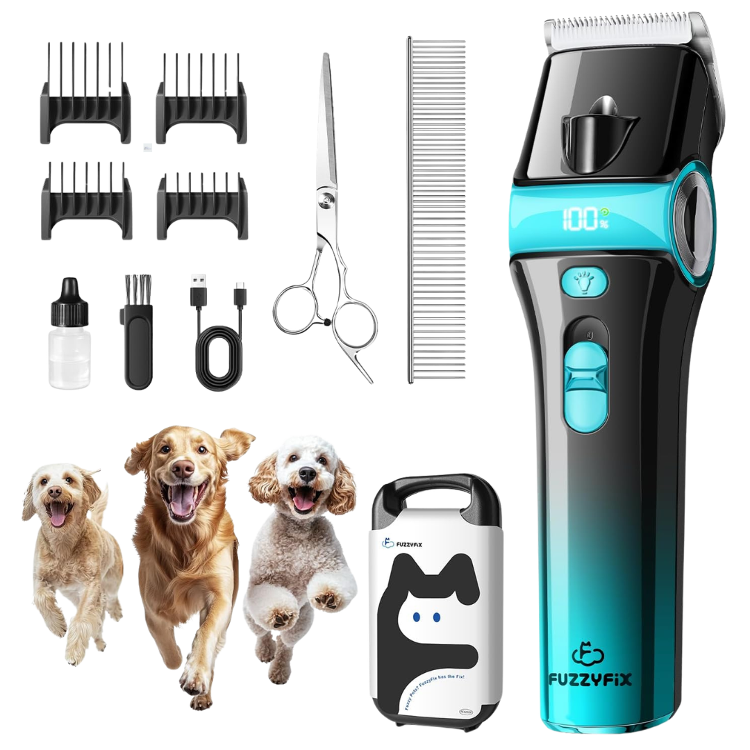 FuzzyFix 5-in-1 Cordless Rechargeable Pet Shaver