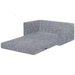Serta Perfect Comfy 2-in-1 Flip Couch/Sleeper Sofa To Lounger