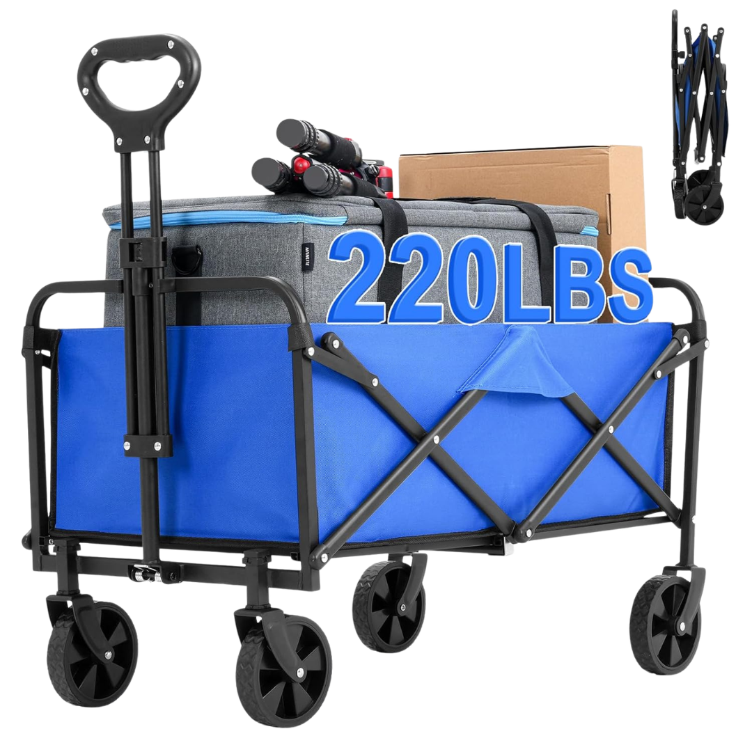 Collapsible Foldable Wagon Carts With Wheels