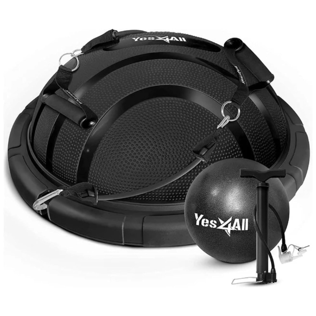 Yes4All Premium 880LBS Half Peanut Ball Balance Trainer