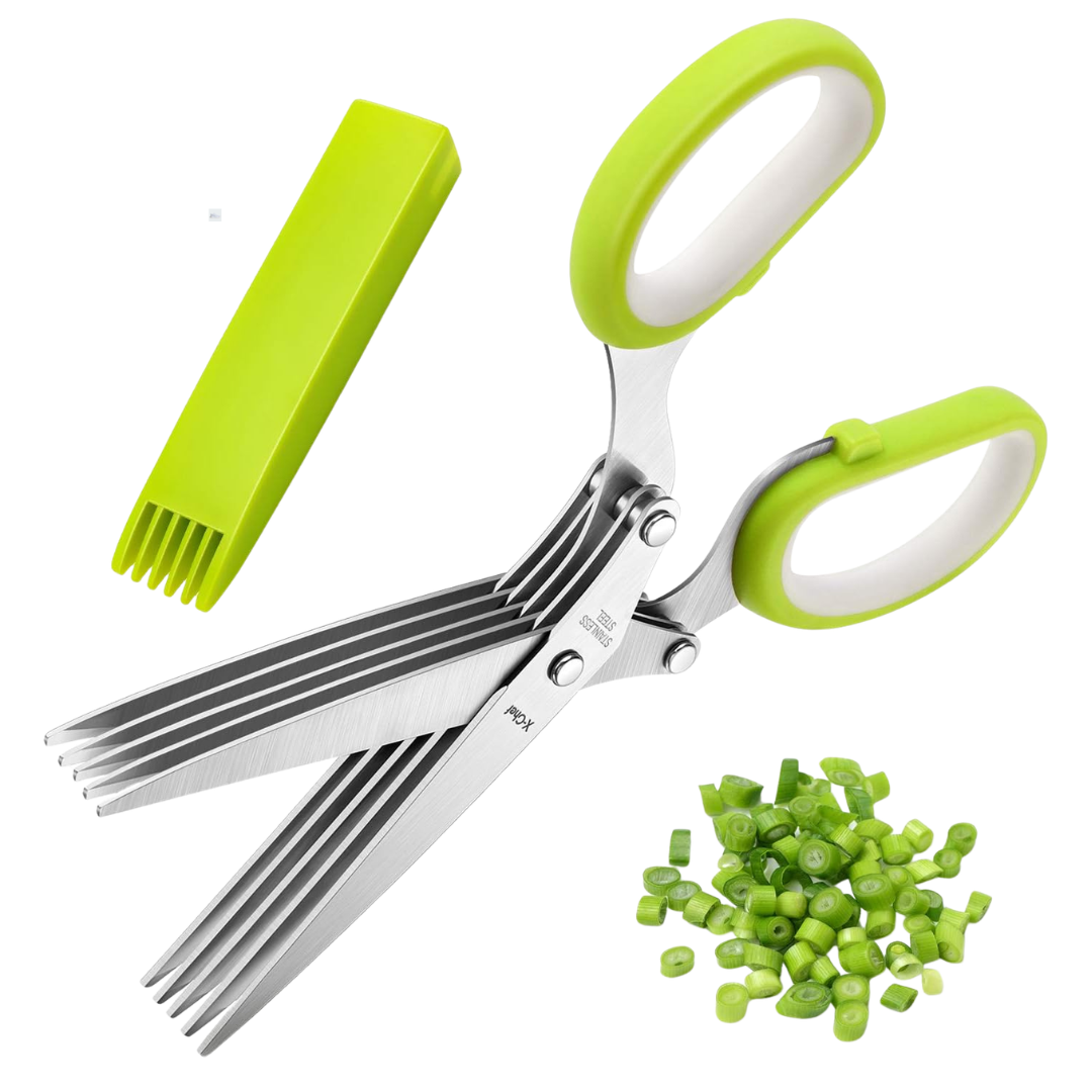 Multipurpose 5 Blade Kitchen Herb Shears