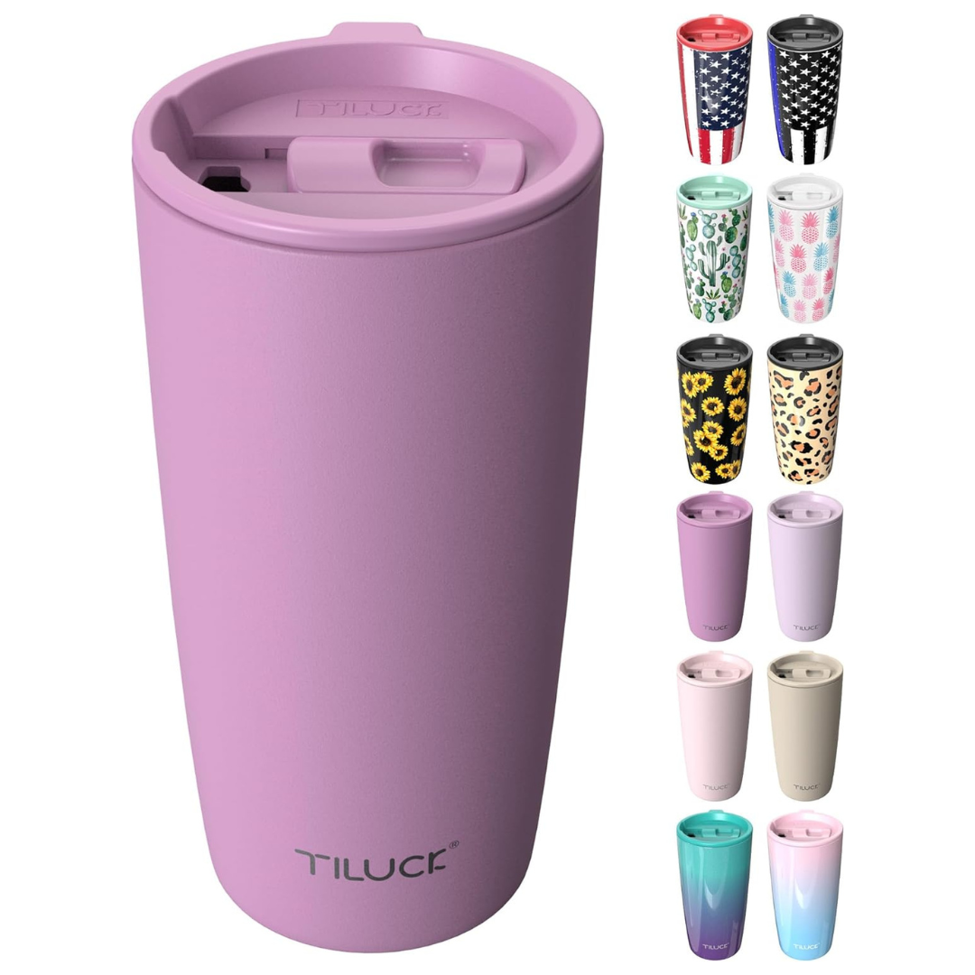 20-Oz Stainless Steel Double-Walled Vacuum Tumbler