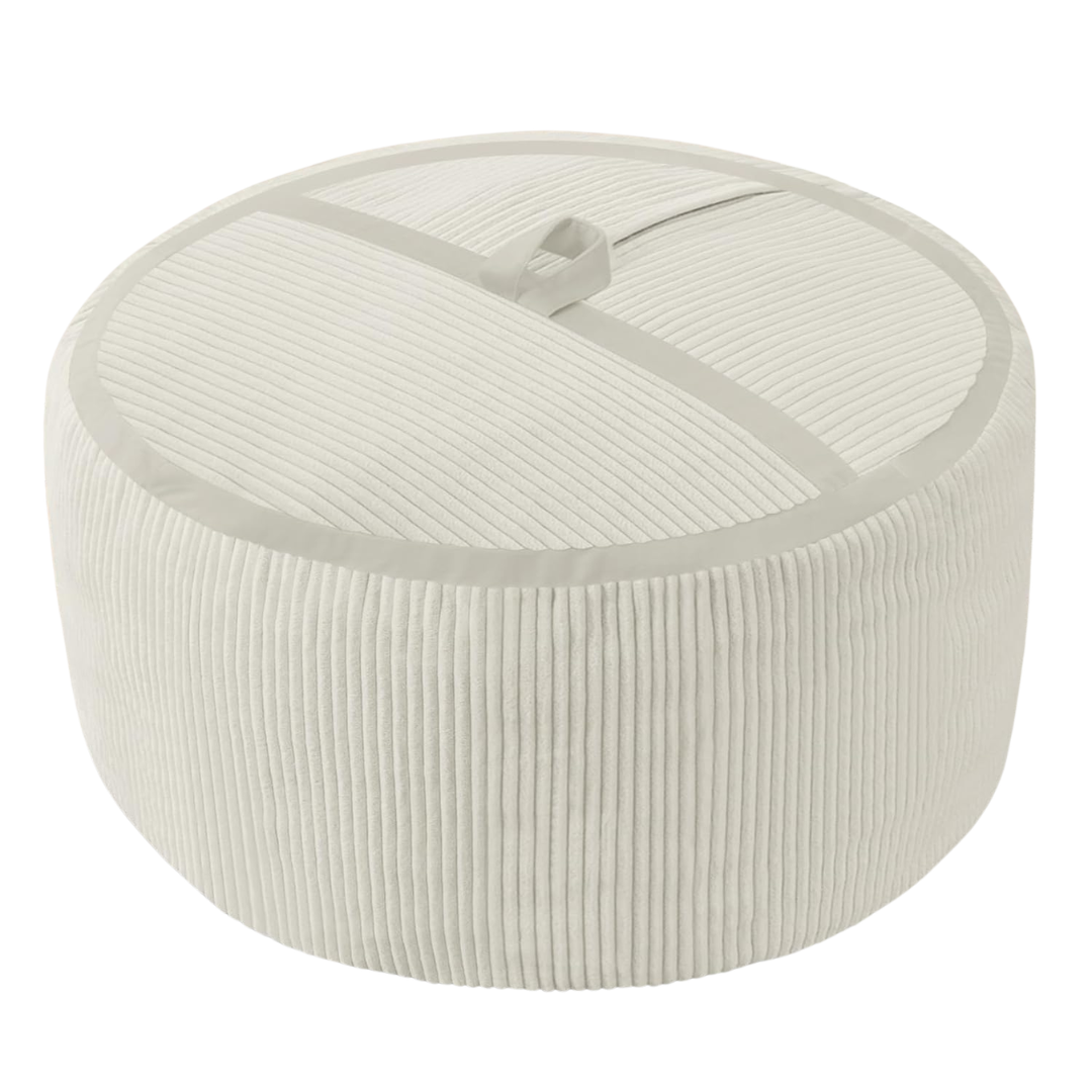 3FT Large Ultra-Soft Bean Bag Chair With Memory Foam