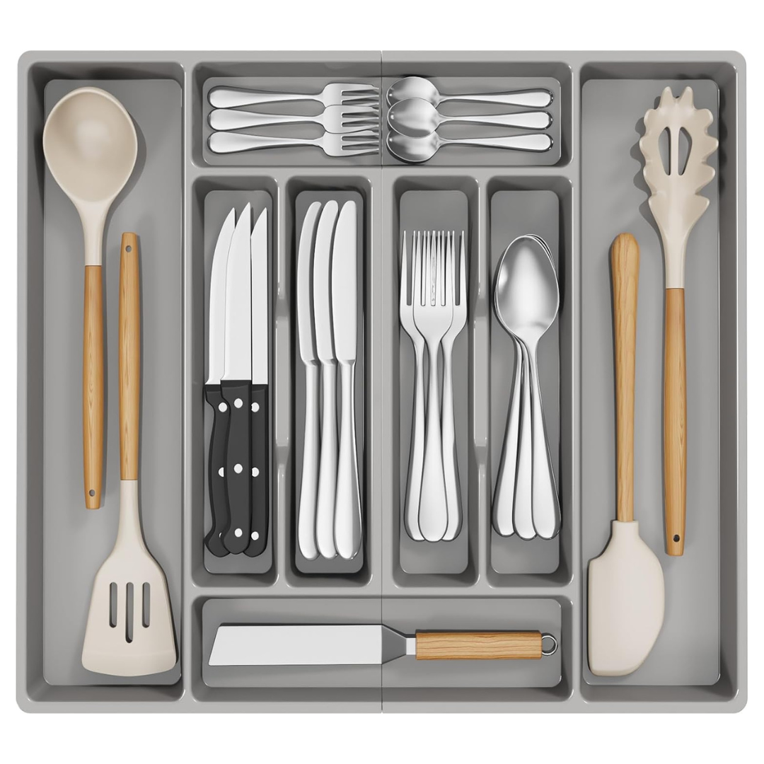 Lifewit Kitchen Utensil Silverware Organizer