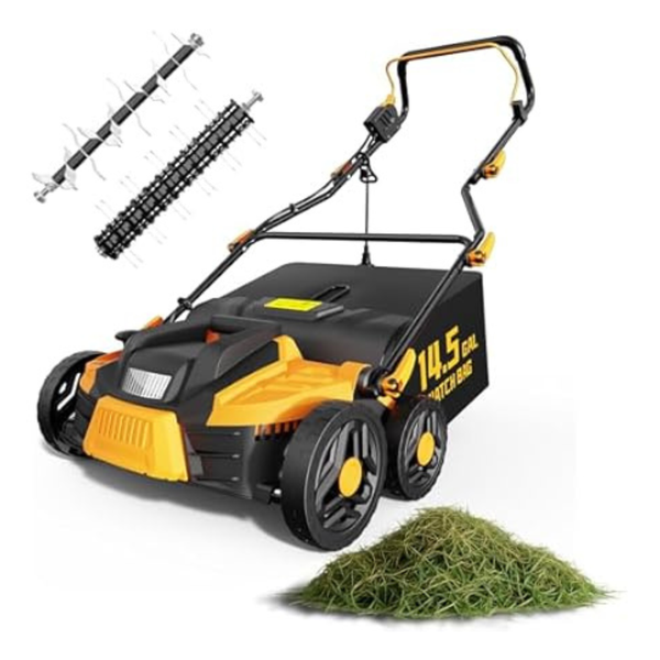 Grelawner 15.5 Amp 16" Electric Dethatcher And Scarifier (4 Colors)