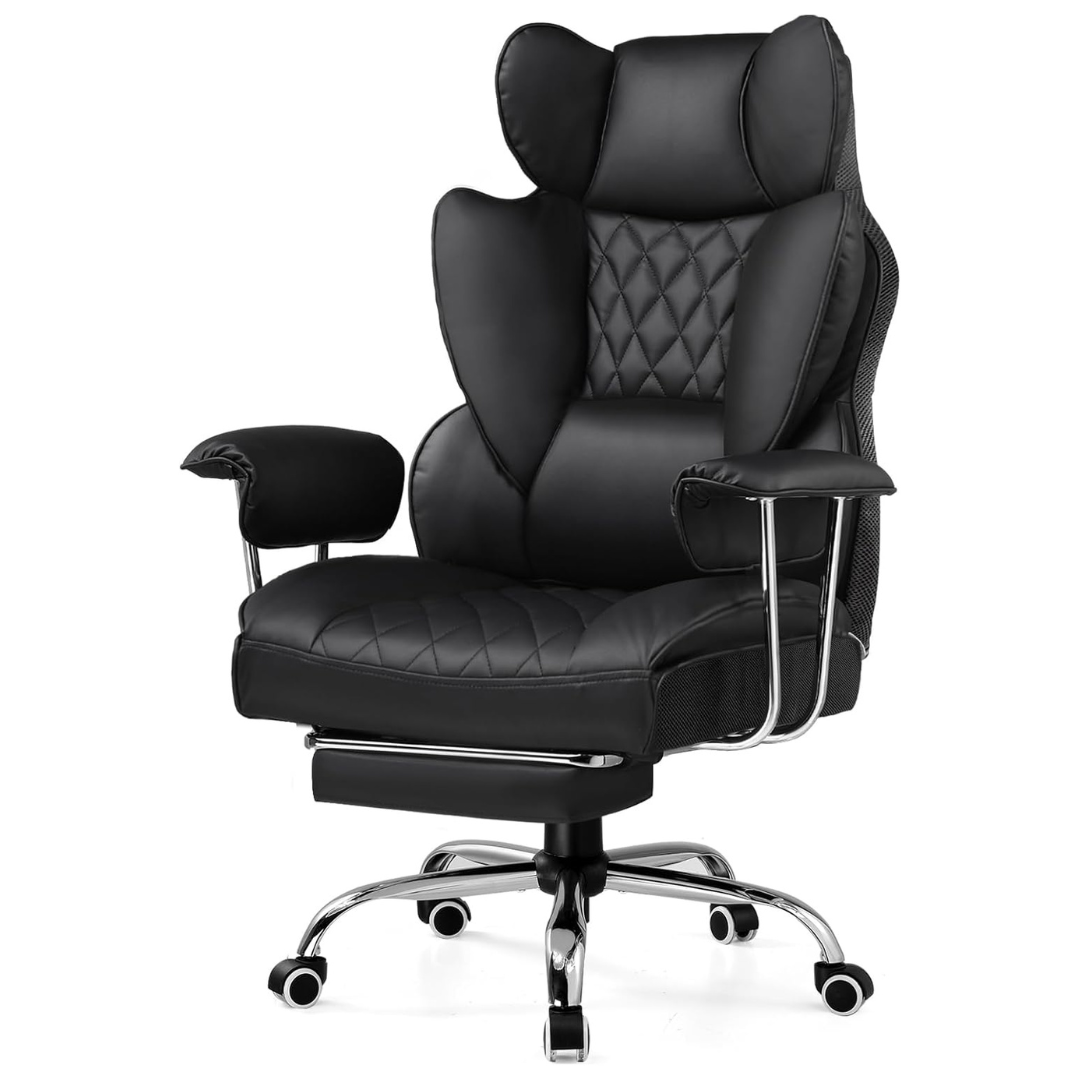 Lumbar Support Ergonomic PU Leather Gaming Chair
