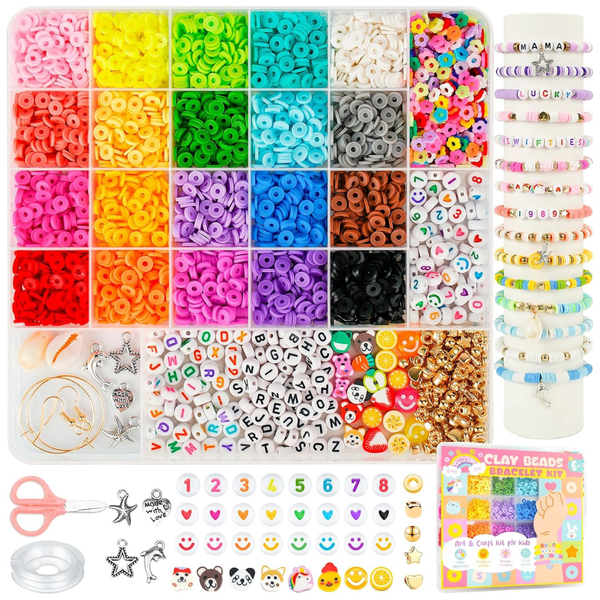 5000-Pieces Sunlode Bracelet Making Kit With Charms Friendship Bracelets