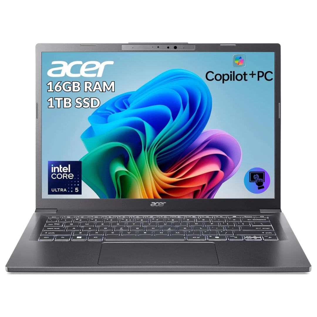 Acer Aspire 14" FHD+ Laptop (Core Ultra 5 226V / 16GB RAM / 1TB SSD) [Certified Refurb]