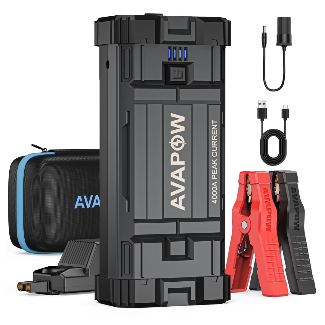 Nexpow AVAPOW 4000A Peak 27800mAh Battery Car Jump Starter