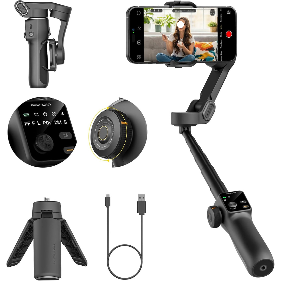 Aochuan Smart V8 3-Axis Smartphone Gimbal Stabilizer