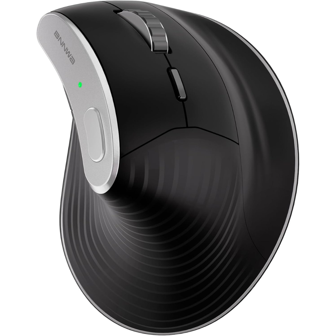 2.4G Wireless Ergonomic Vertical Optical Mouse (2 Colors)