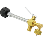 Propane Refill Fitting Adapter Valve For 1LB Refillable Tank Cylinders