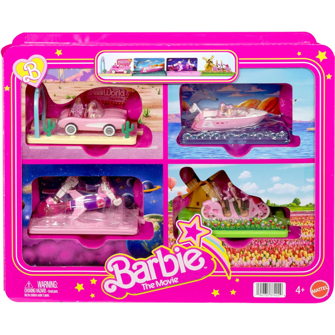Barbie Mini BarbieLand The Movie Vehicle Collection