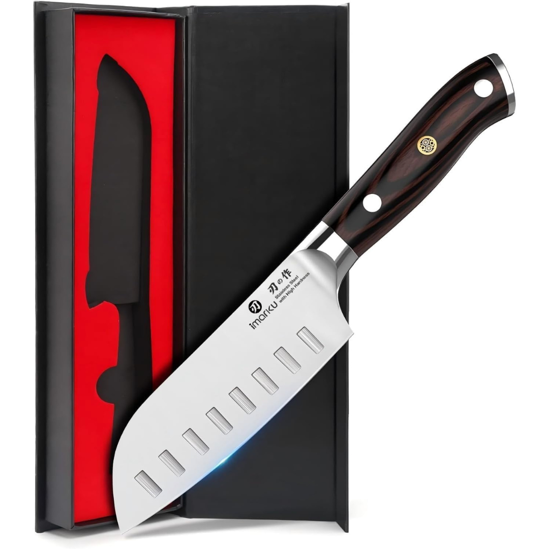 Imarku 5" Ultra Sharp Blade Chef Knife W/ 2" Ergonomic Handle