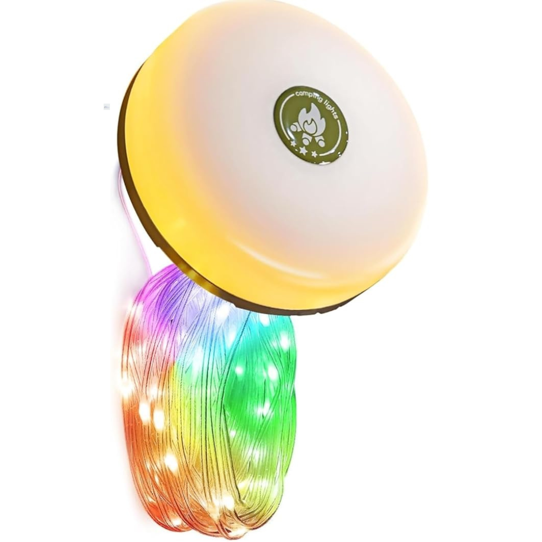 32.8ft 4-in-1 Outdoor Camping LED String Lights W/ 8 Lighting Modes